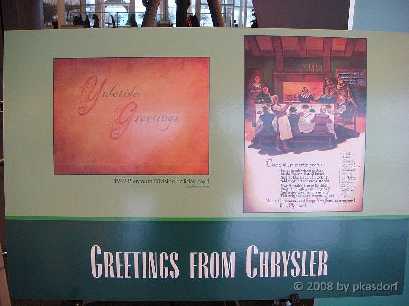 068 Walter P Chrysler Museum [2008 Dec 13].JPG - Scenes from the Wallter P Chrysler Museum in Auburn Hills, Michigan.